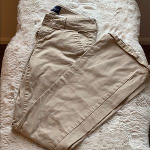 American Eagle Artist Stretch Khaki Pants AEO